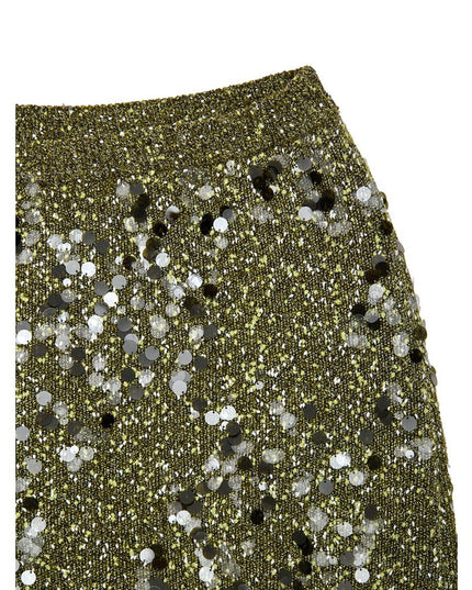 Gucci Green Viscose Mini Skirt