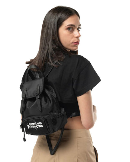 Comme Des Fuckdown Black Nylon Backpack