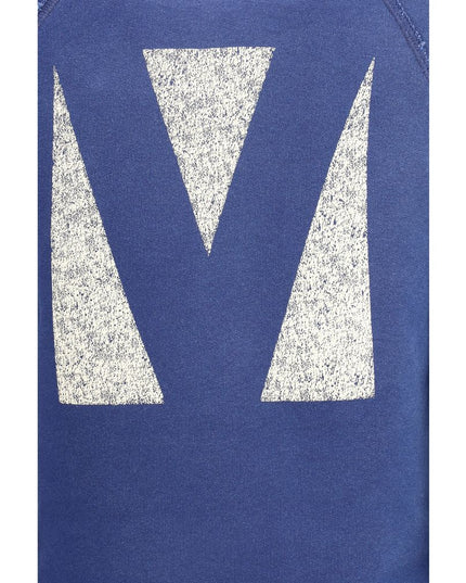 Valentino Blue Cotton Sweatshirt