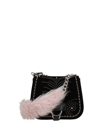 Miu Miu Pink Fur Shoulder Bag