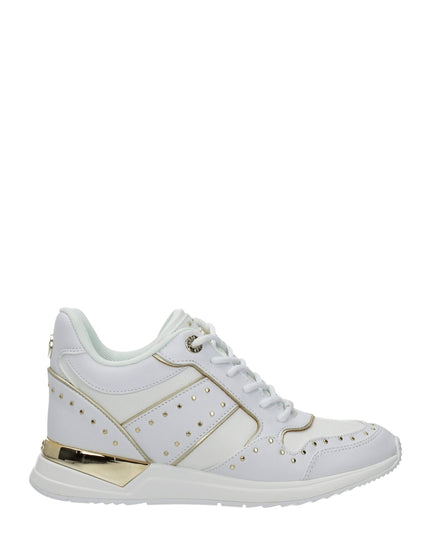 Guess White Polyethylene Sneakers