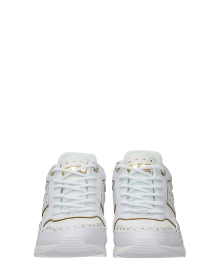 Guess White Polyethylene Sneakers