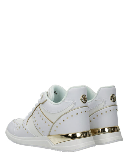 Guess White Polyethylene Sneakers