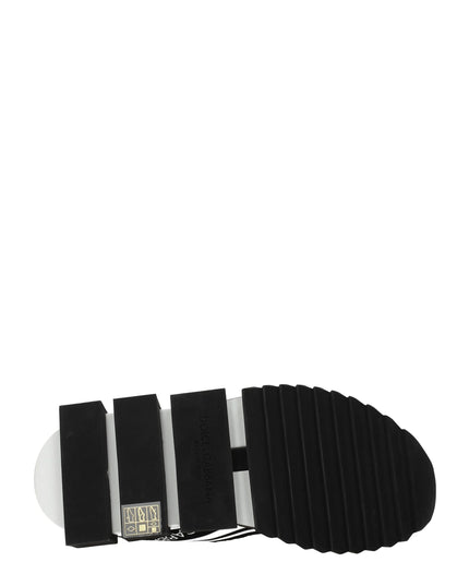 Dolce & Gabbana White Fabric Chunky Sneakers