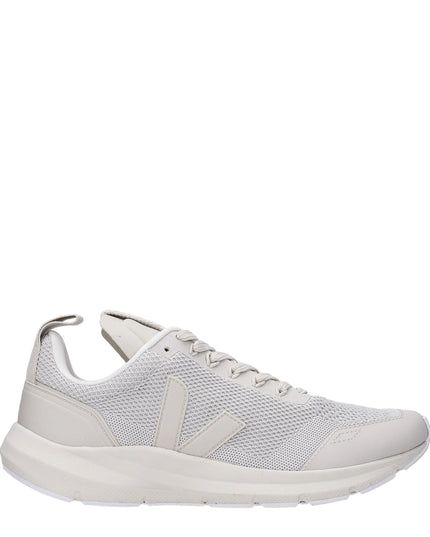 Veja Gray Fabric Athletic Sneakers