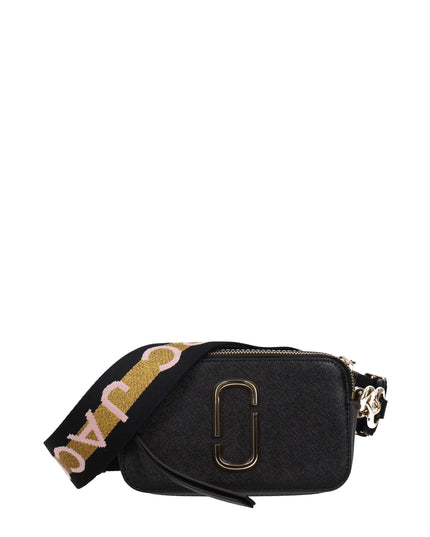 Marc Jacobs Black Leather Crossbody Bag