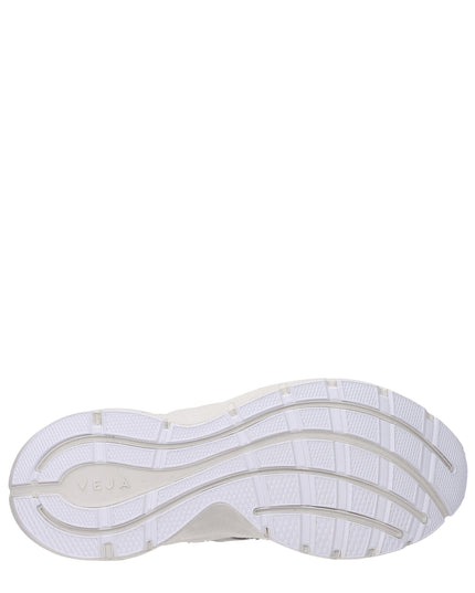 Veja Gray Fabric Athletic Sneakers