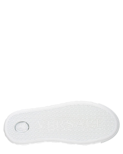 Versace White Leather Sneakers