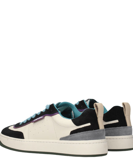 Kenzo Multicolor Leather Low Top Sneakers