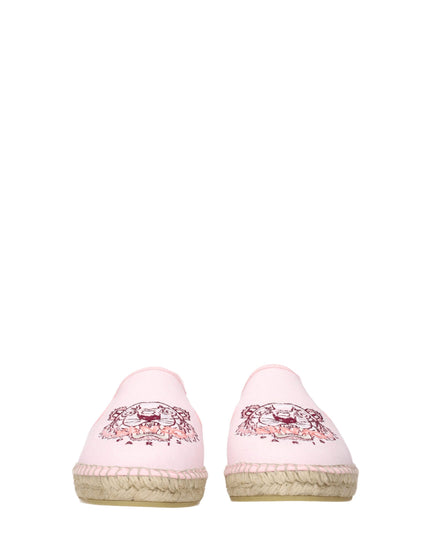 Kenzo Pink Fabric Espadrilles