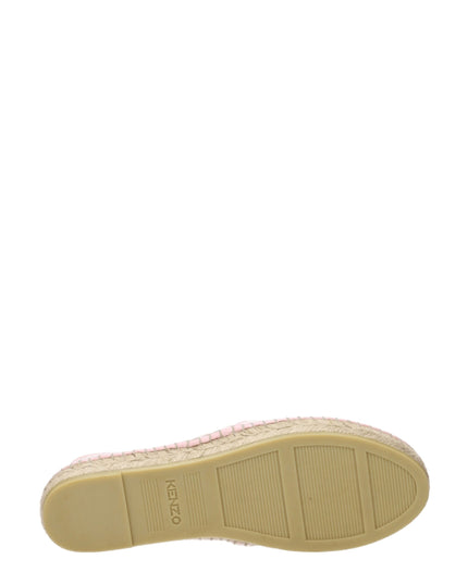 Kenzo Pink Fabric Espadrilles
