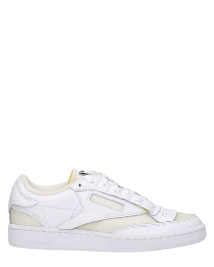 Maison Margiela White Fabric Low Top Sneakers