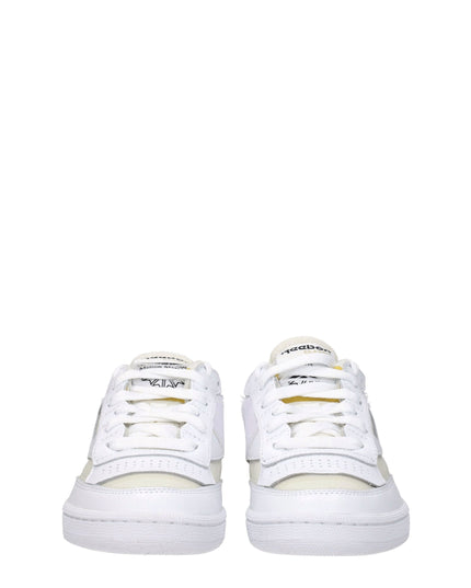 Maison Margiela White Fabric Low Top Sneakers