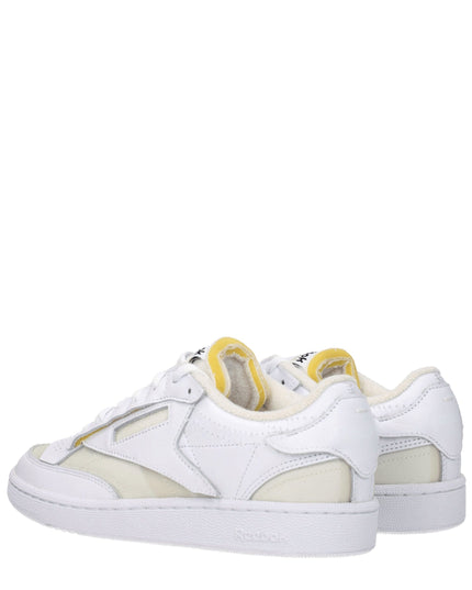 Maison Margiela White Fabric Low Top Sneakers