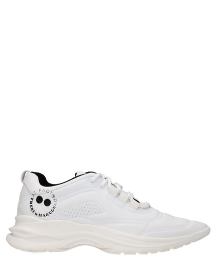 AZ Factory White Leather Sneakers