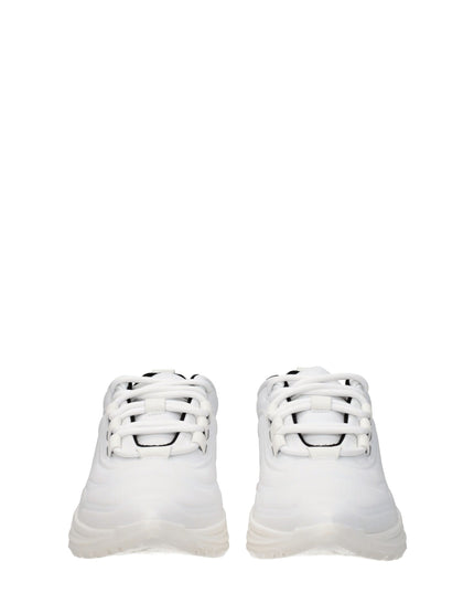 AZ Factory White Leather Sneakers