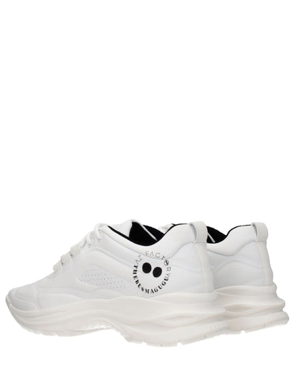 AZ Factory White Leather Sneakers