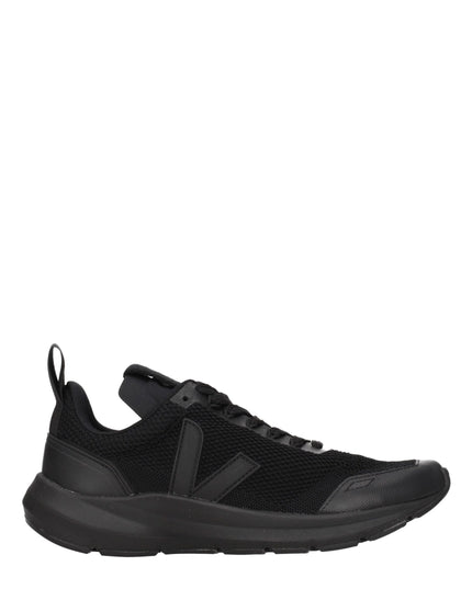 Veja Black Fabric Athletic Sneakers