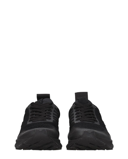 Veja Black Fabric Athletic Sneakers