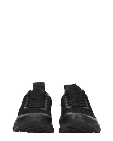 Veja Black Fabric Athletic Sneakers