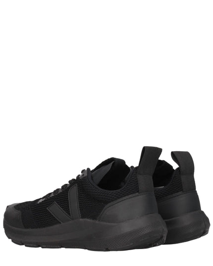 Veja Black Fabric Athletic Sneakers