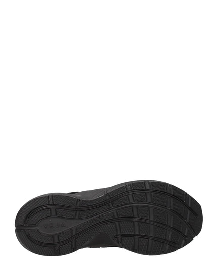 Veja Black Fabric Athletic Sneakers