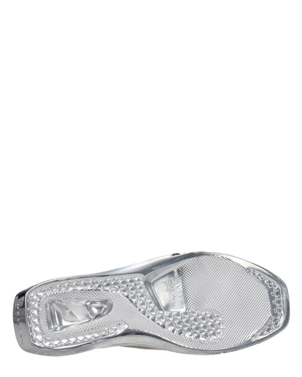 Alyx Gray Leather Slippers