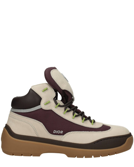 Christian Dior Beige Leather Ankle Boots