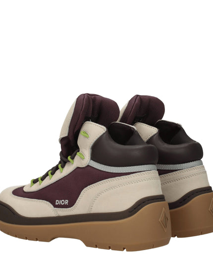 Christian Dior Beige Leather Ankle Boots
