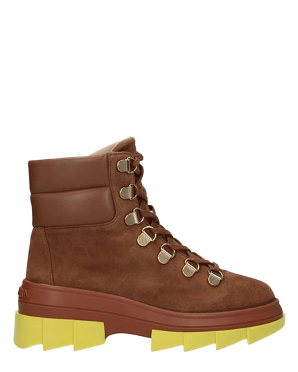 Stuart Weitzman Brown Leather Ankle Boots
