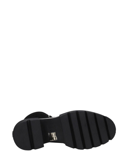 Stuart Weitzman Black Leather Ankle Boots