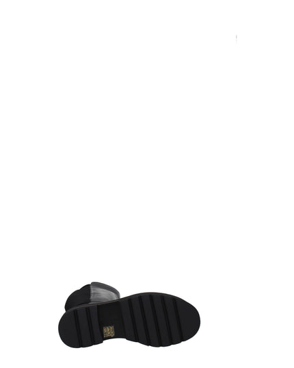 Stuart Weitzman Black Leather Over The Knee
