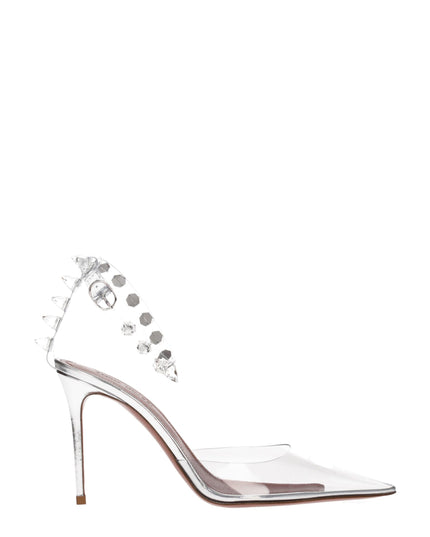Amina Muaddi Transparent Pvc High Heel Pumps