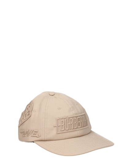 Burberry Beige Cotton Cap (Baseball Hat)