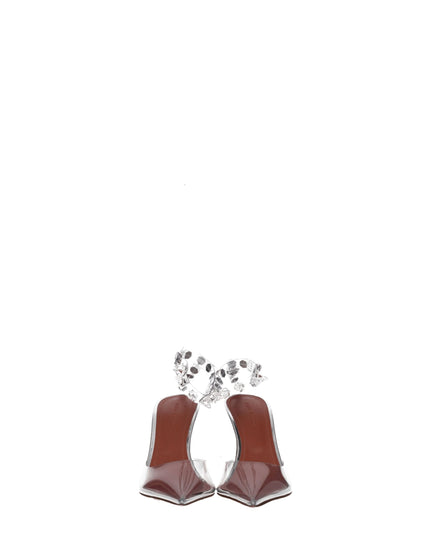 Amina Muaddi Transparent Pvc High Heel Pumps