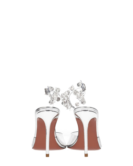 Amina Muaddi Transparent Pvc High Heel Pumps