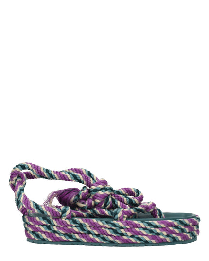 Isabel Marant Multicolor Fabric Sandals