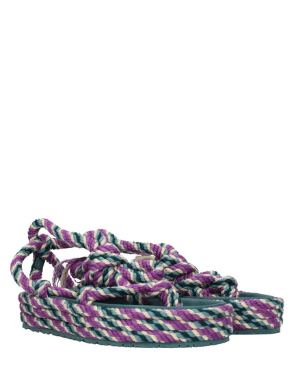 Isabel Marant Multicolor Fabric Sandals