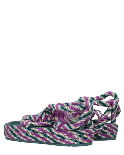 Isabel Marant Multicolor Fabric Sandals