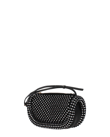 Jw Anderson Black Leather Crossbody Bag
