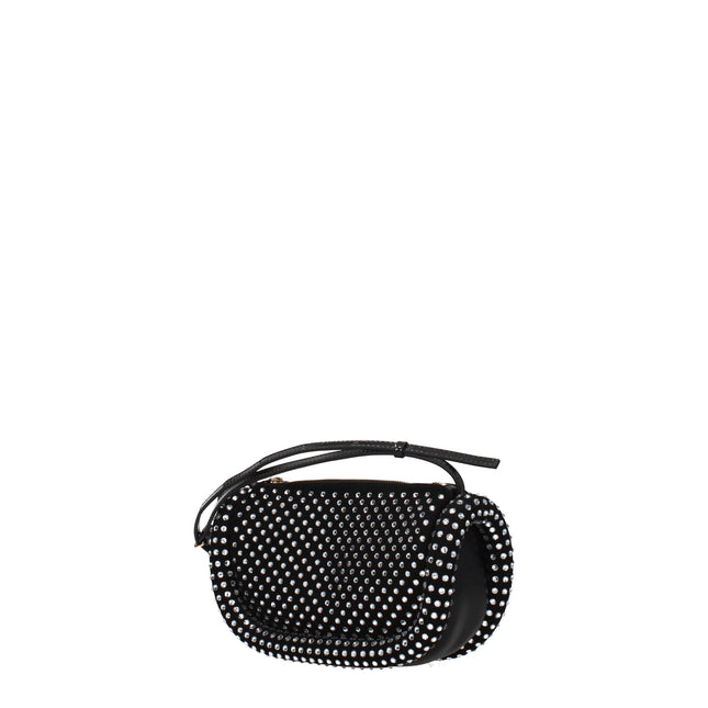 Jw Anderson Black Leather Crossbody Bag