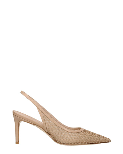 Stuart Weitzman Beige Leather High Heel Pumps