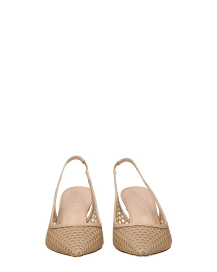 Stuart Weitzman Beige Leather High Heel Pumps