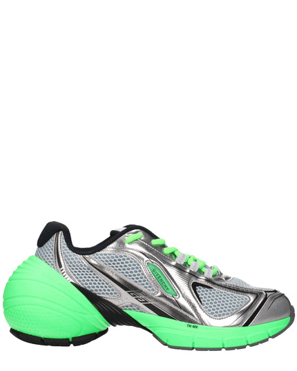 Givenchy Gray Fabric Athletic Sneakers