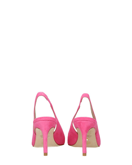 Stuart Weitzman Pink Leather High Heel Pumps