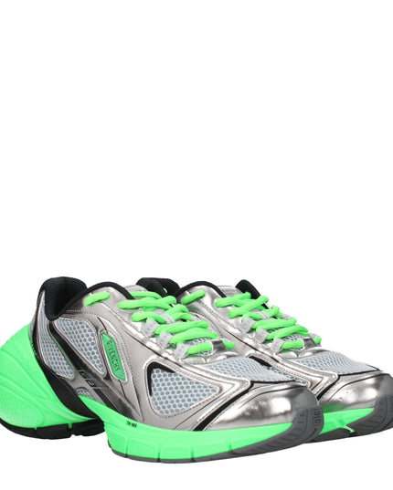 Givenchy Gray Fabric Athletic Sneakers