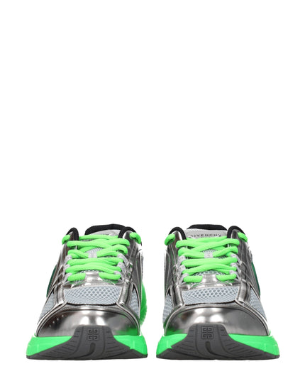 Givenchy Gray Fabric Athletic Sneakers