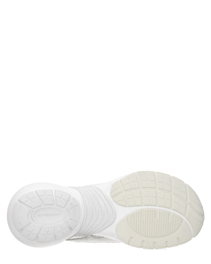 Givenchy White Fabric Athletic Sneakers