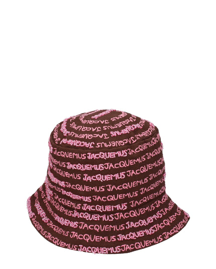 Jacquemus Brown Cotton Bucket Hat