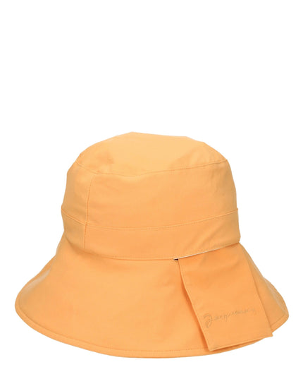 Jacquemus Orange Polyamide Bucket Hat